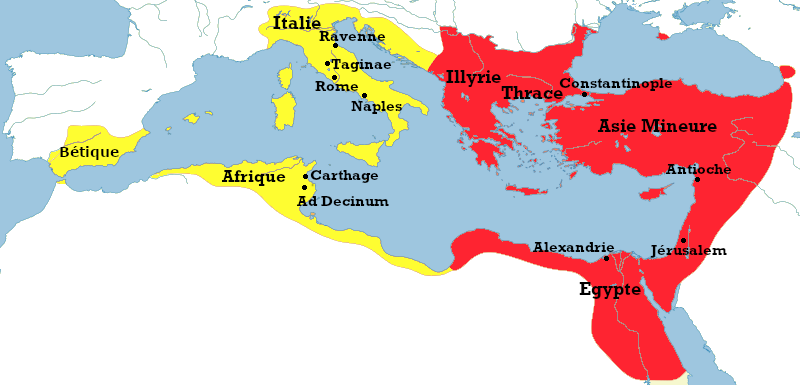 Les conqutes de Justinien