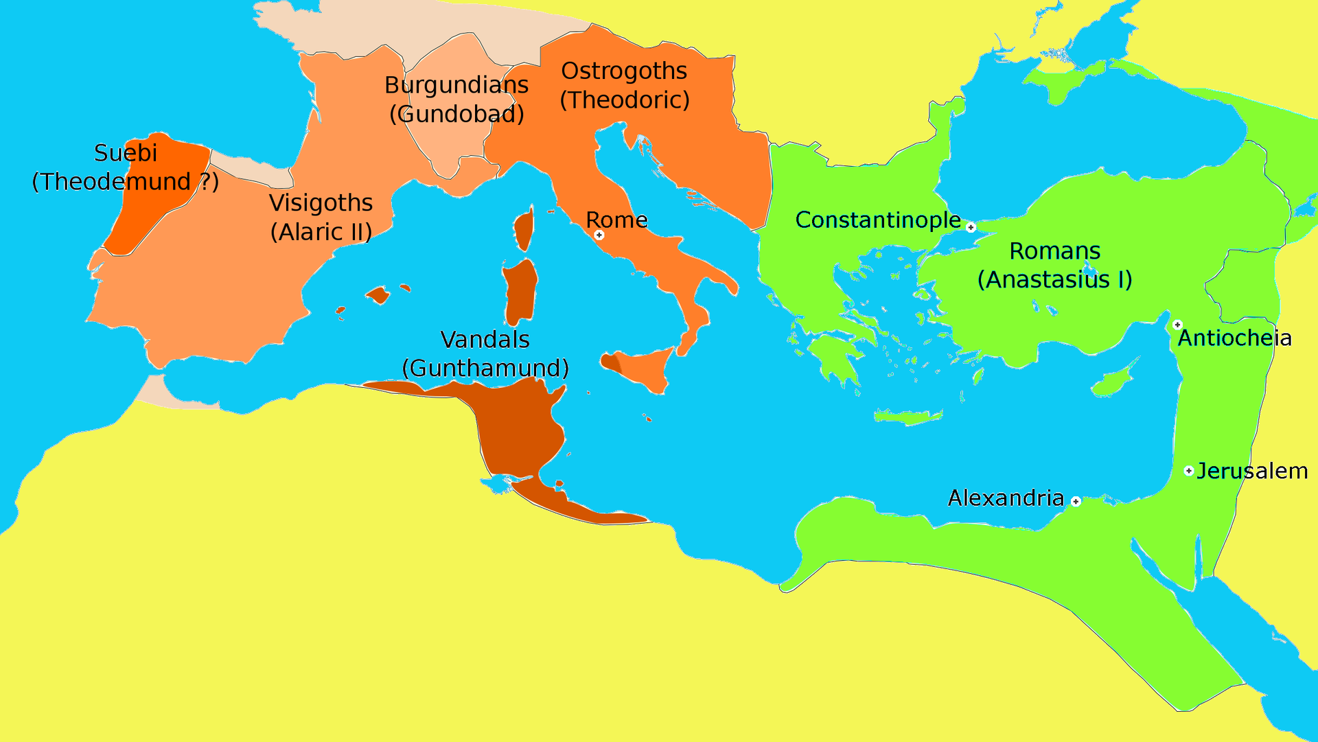 Les invasions barbares