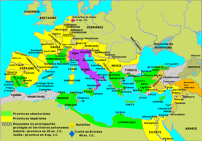 L'Empire au temps d'Auguste