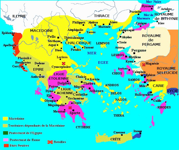 Les guerres macdoniennes